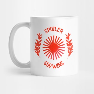 Spoiler God Wins Mug